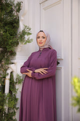 Esvina Abaya Dry Rose- ANM2316