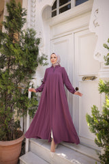 Esvina Abaya Dry Rose- ANM2316