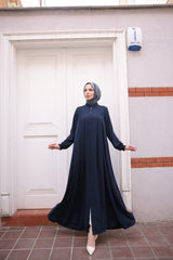 Esvina Abaya Navy Blue - ANM2316