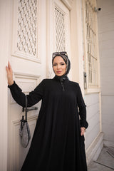 Esvina Abaya Black - ANM2316