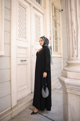 Esvina Abaya Black - ANM2316