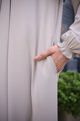 Esvina Abaya Beige- ANM2316