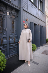 Esvina Abaya Beige- ANM2316