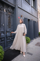 Esvina Abaya Beige- ANM2316