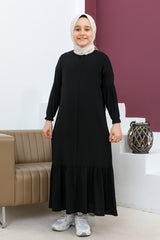 Abaya With Pleased Skirtchildren - ANM4001
