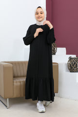 Abaya With Pleased Skirtchildren - ANM4001