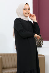 Abaya With Pleased Skirtchildren - ANM4001