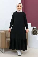 Abaya With Pleased Skirtchildren - ANM4001