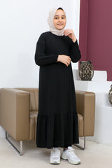 Abaya With Pleased Skirtchildren - ANM4001