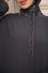 Anne Stone Embroidered-Smoked - ANM9005