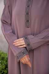 Anne Stone Embroidered Dry Rose - ANM9005