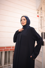 Anne Stone Embroidered-Navy Blue - ANM9005