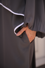 Rana Abaya Smoked- ANM9015