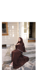 Rana Abaya Brown- ANM9015