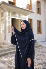 Rana Abaya Navy Blue- ANM9015