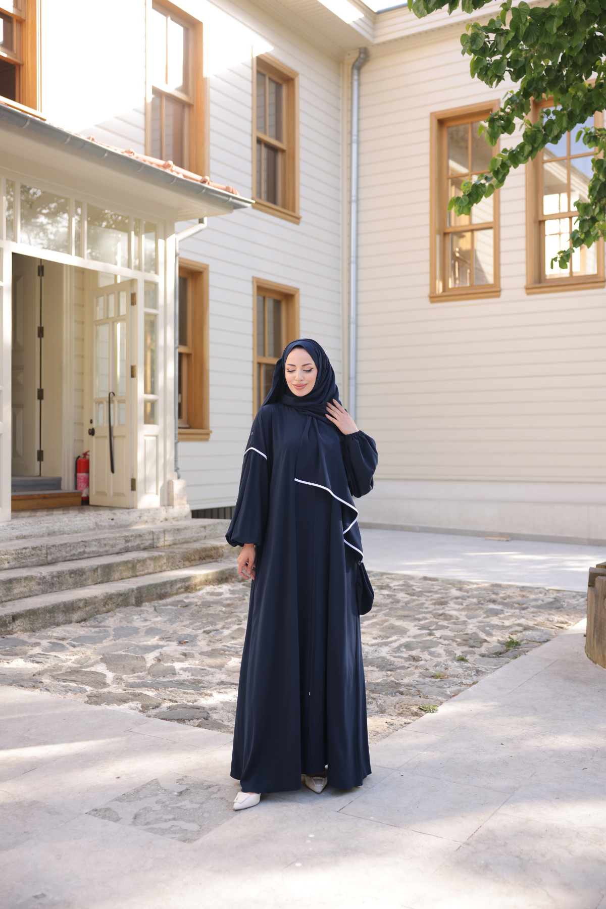 Rana Abaya Navy Blue- ANM9015