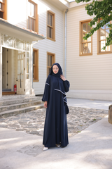 Rana Abaya Navy Blue- ANM9015